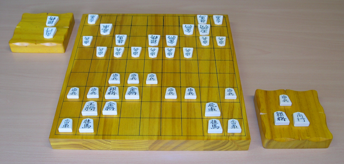 Shogi board.